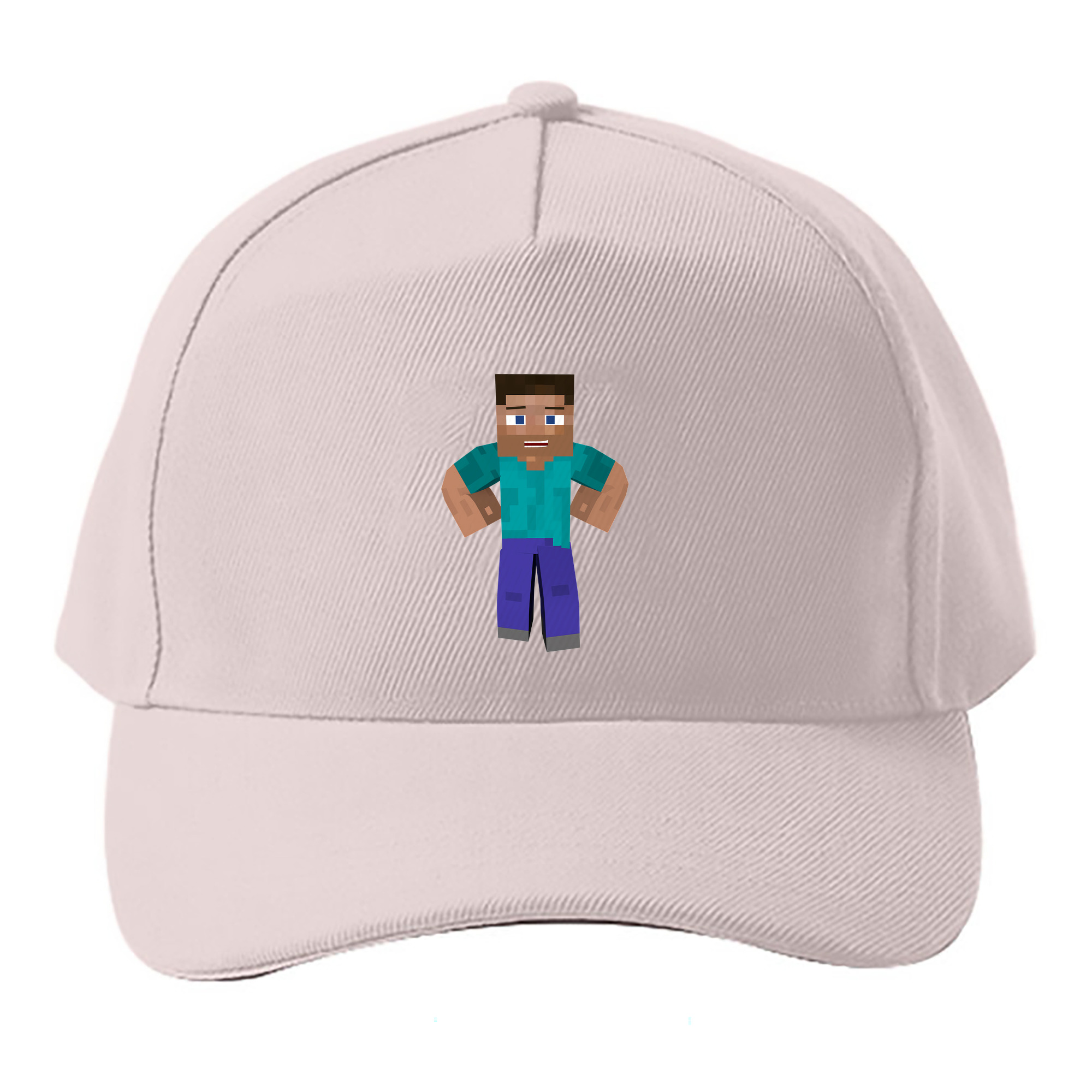 （画像用） マインクラフト ブロックの世界 Minecraft MC Block world ベースボールキャップ 綿100％ 男女兼用 帽子 スポーツ